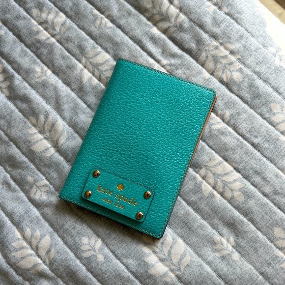 kate spade Accessories Kate Spade Passport Cover Tiffany Blue